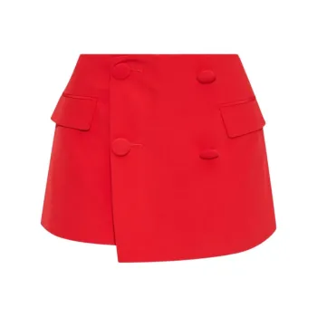 BALMAIN SS25 Casual Shorts Women's Scarlet