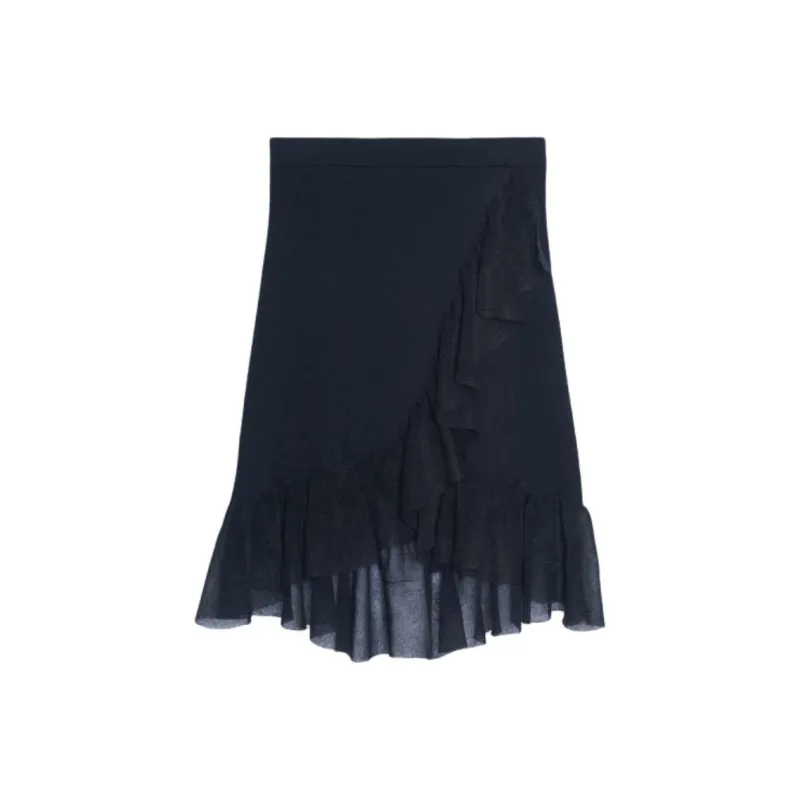Sandro Casual Short Skirts Women's Black-0