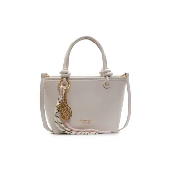TOUTSEUL YOLO PU One Shoulder Handbag Regular Women's Ecru/Pink/Blue/Silver/Black