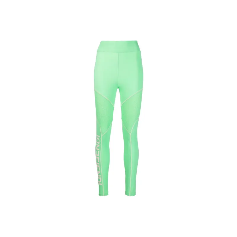 FENDI Sports Pants Women's Green-0