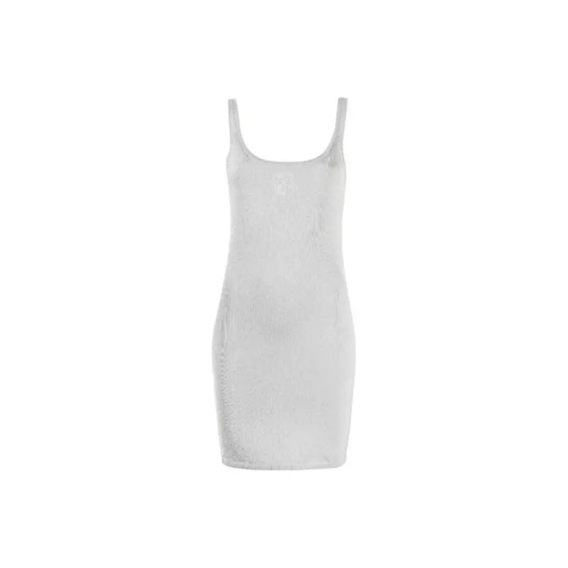 Alexander Wang Slip Dress Women's Silver Gray-0