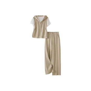 IHIMI Casual Suit Women's Apricot