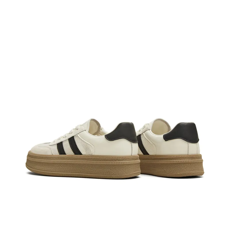 Teenmix Slip Resistant Shock Absorbers Low Top Skateboard Shoes Women's-3