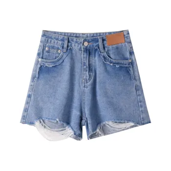 HIPPIEMISS Denim Shorts Women's Blue