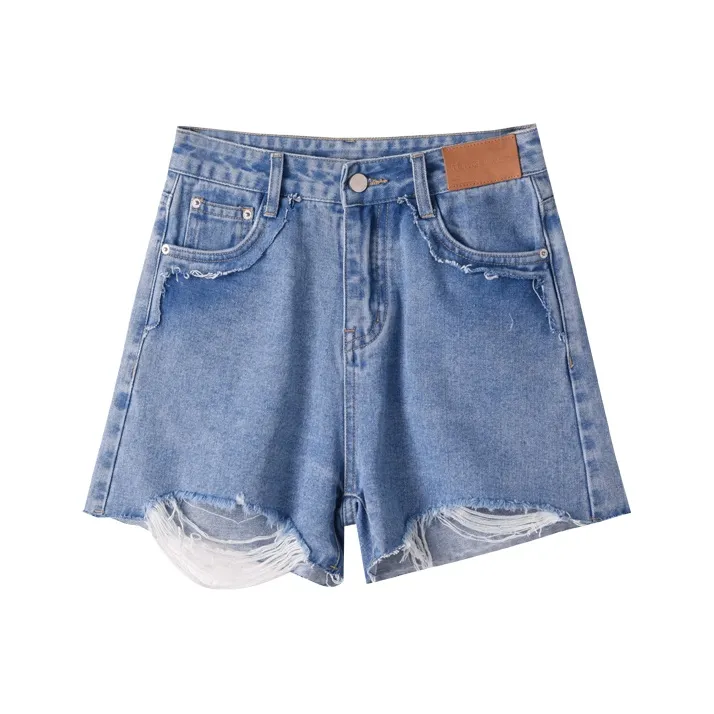 HIPPIEMISS Denim Shorts Women's Blue-0