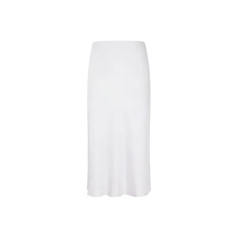 THEORY Satin finish Silk Midi Skirt-0
