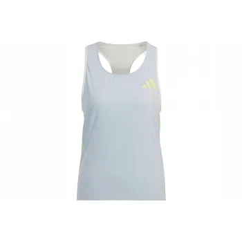 Adidas Sleeveless Sports Shirts Women's Blue Silver Gray