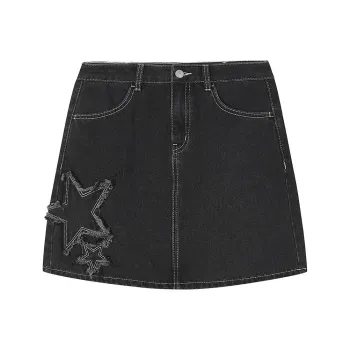 Metersbonwe Denim Short Skirts For Spring And Summer Women's