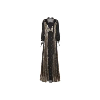 COACH Long-Sleeved Dresses Women's Black