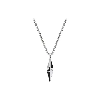 PUENTE 925 Sterling Silver Six Pointed Star Necklace Men's