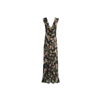 ZARA Kate Moss Collaboration Sleeveless Dresses Women's Black