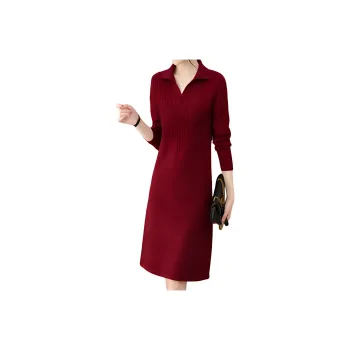 Mapping Long-Sleeved Dresses Women's