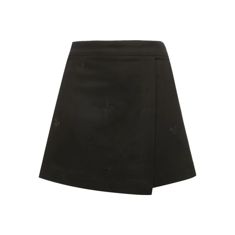 VERO MODA 2023 Fall Denim Shorts Women's 1 Pack J1G Black Denim J2G White Denim J7G Good Rice Denim Pink-0
