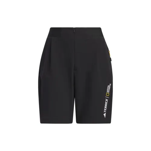 Adidas National Geographic Co branded Section Sports Shorts Women's Black