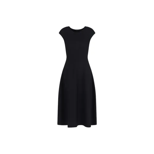 ARMANI EXCHANGE Ribbed Cap sleeve Dress
