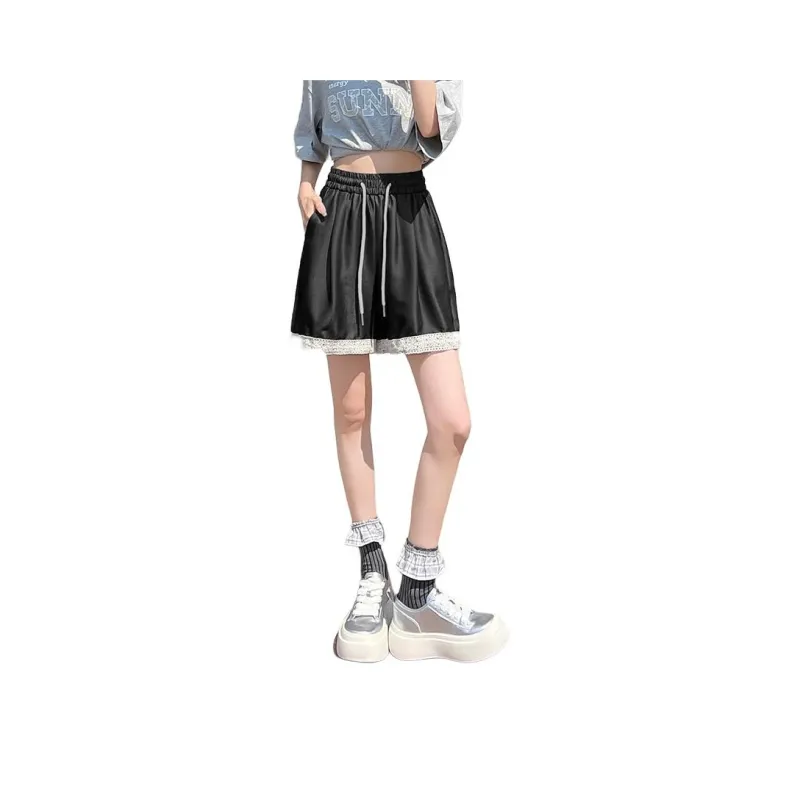 Flowers In Water Casual Shorts Women's-0