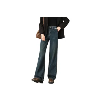 TERRE BLEUE Jeans Women's Dark Blue