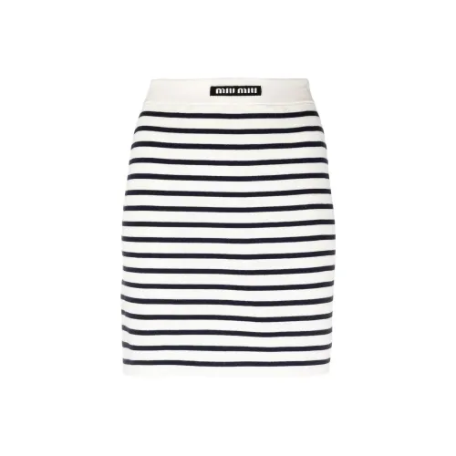 MIU MIU SS23 Casual Short Skirts Women's White