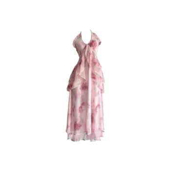 Manekniv Sleeveless Dress Women's Pink