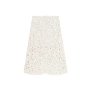 Maje Capsule Casual Long Skirts Women's White