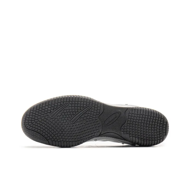 LiNing Shock Absorbers With Slip Resistant And Abrasion Resistant Properties Low Top Casual Shoes Unisex Silver-4