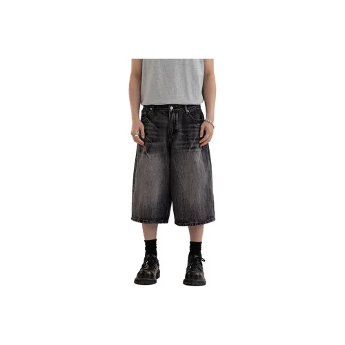 MASHAO Denim Shorts Men