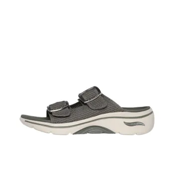 Skechers GO Walk Arch Fit 2.0 Quiet Slide Slippers Women's Green