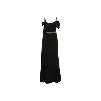 Alexander McQueen Evening Dress Women's Black