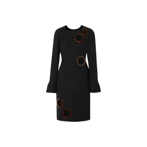 Burberry Framed Cut out Shift Dress