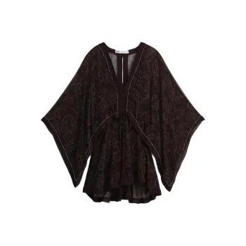 ZARA Long Sleeved Dresses Women's Brown