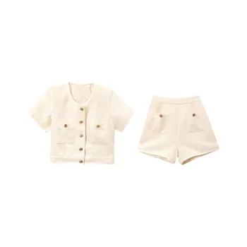 Udon House Casual Suit Women's Apricot