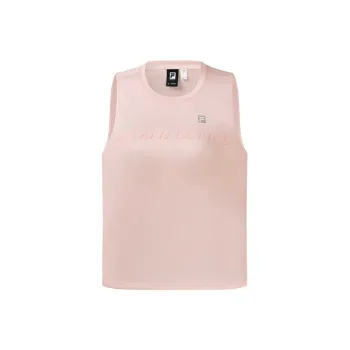 FILA Athletics Sleeveless Sports Shirts Women's Soft Pink