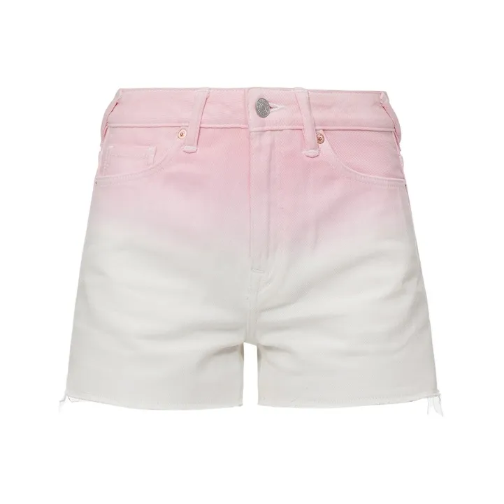 EVISU Denim Shorts Women's Light Pink-0