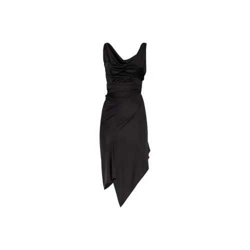 DSQUARED 2 Cowl neck Midi Dress