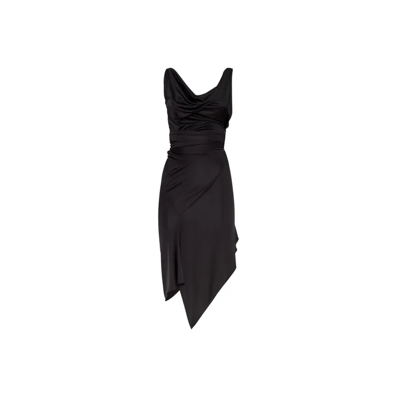 DSQUARED 2 Cowl neck Midi Dress-0
