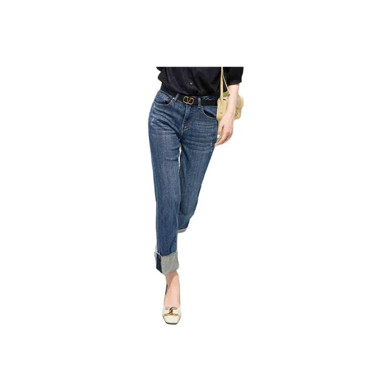 VILAN Jeans Women's Denim Blue-0