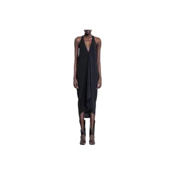 RICK OWENS/RO Sleeveless Dress Women's Black