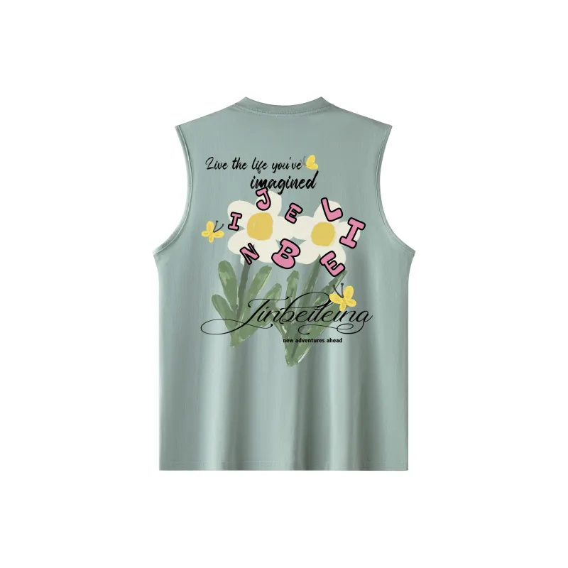 JINBEILE Tank Tops Unisex-12