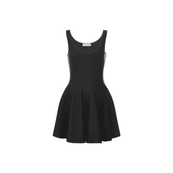 DIOR SS25 Sleeveless Dress Women's Black