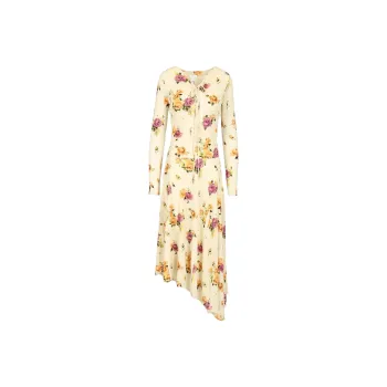 Acne Studios Long Sleeved Dress Women's Multicolor
