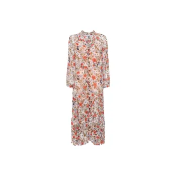 VERONICA BEARD Zovich Floral-print Dress