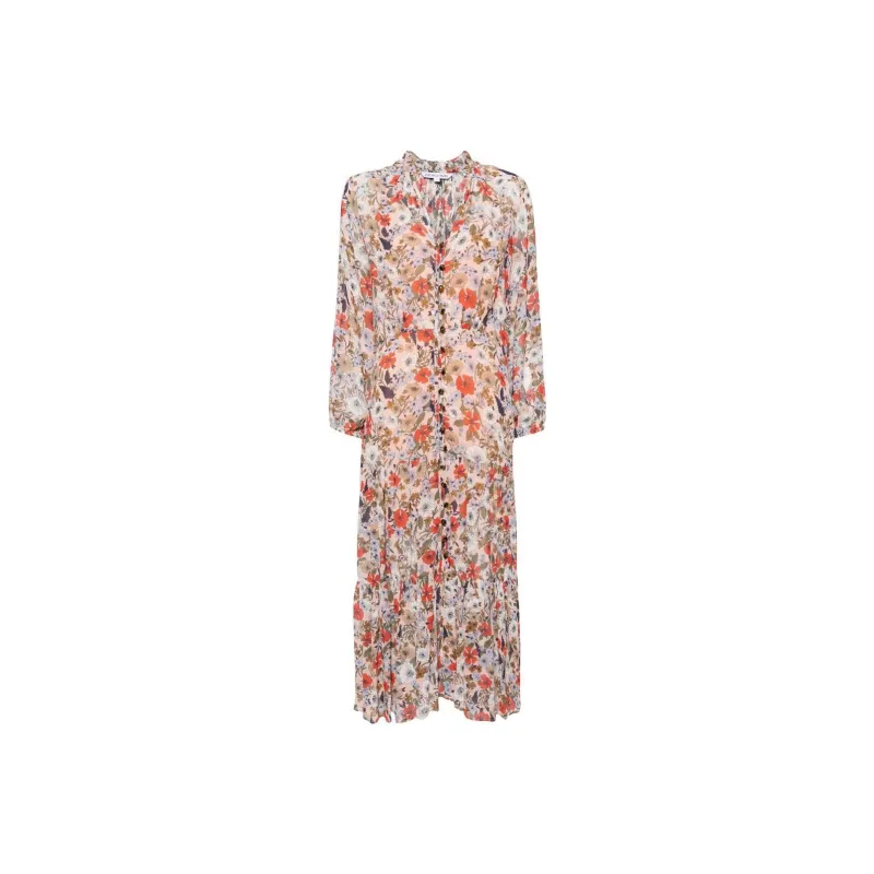 VERONICA BEARD Zovich Floral-print Dress-0