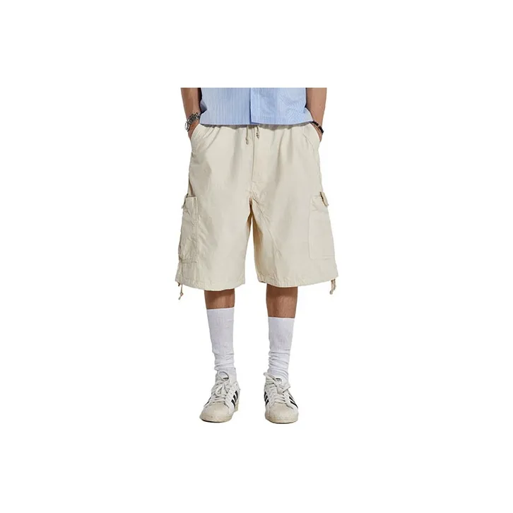 Jaded London Cargo Shorts Unisex Beige-0
