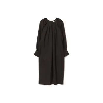 Beams Long Sleeved Dress Women's Black