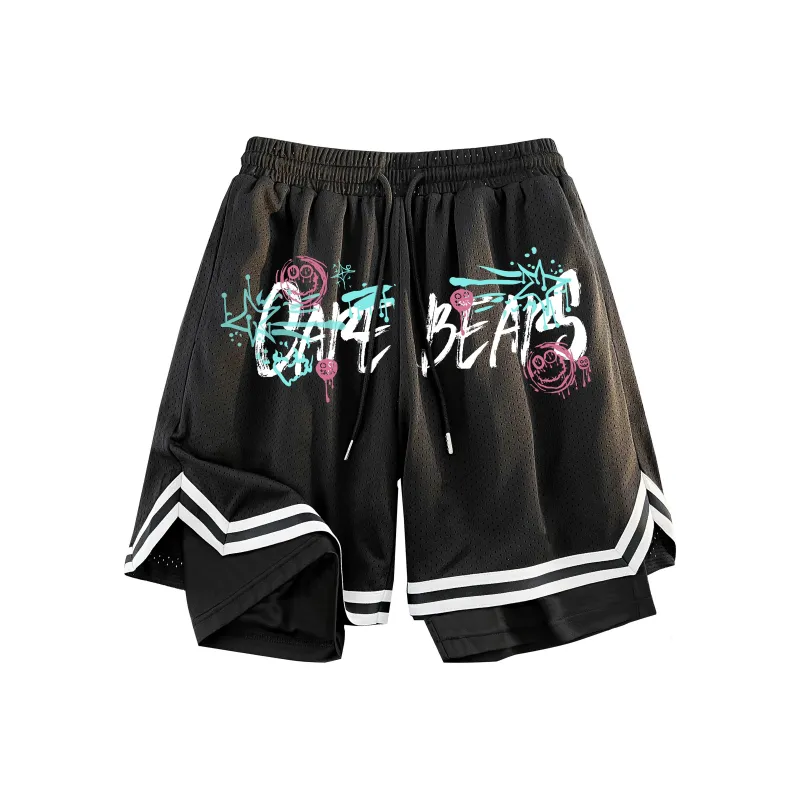 CAREBEARS Casual Shorts Unisex-7