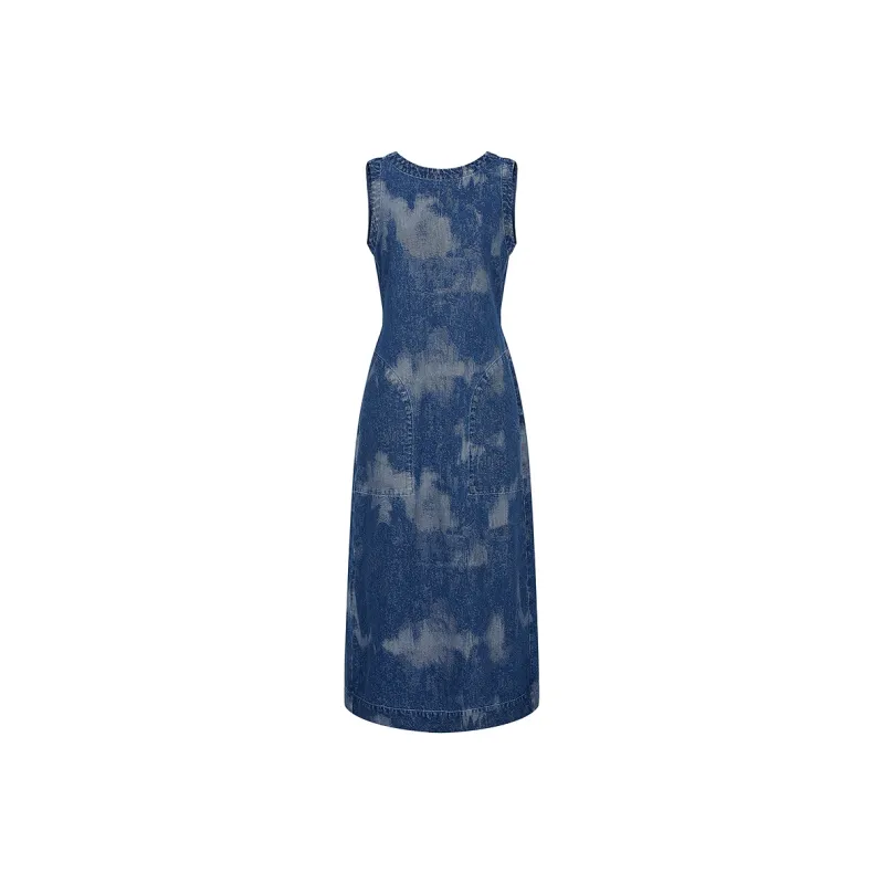 JZ. ANNAKRO Sleeveless Dress Women's Dark Blue-0