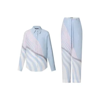 LOUIS VUITTON Casual Suit Women's Blue