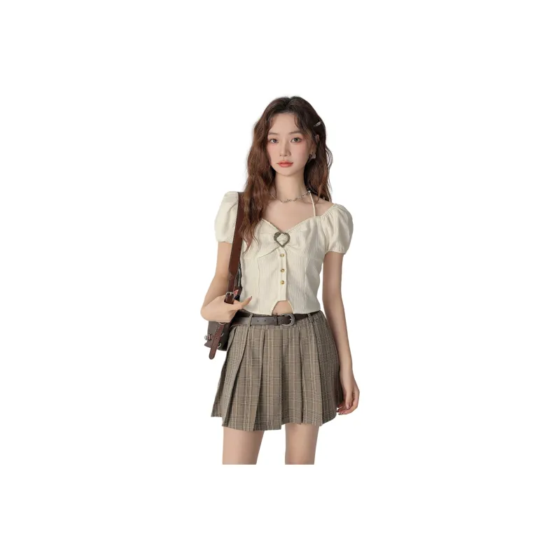 CLUB NEWS Casual Short Skirts Women's-2