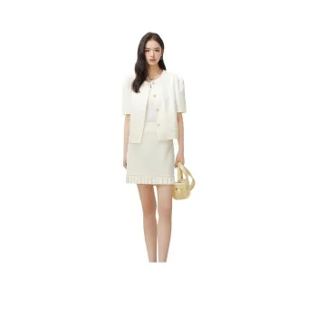 Like The Age Of Water Skirt Set Women's Apricot