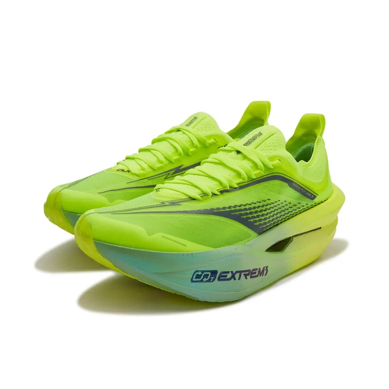 361° Feidiao Future 2.0 Shock Absorbers Slip Resistant Breathable Low Top Casual Running Shoes Unisex Neon Solar Yellow-2